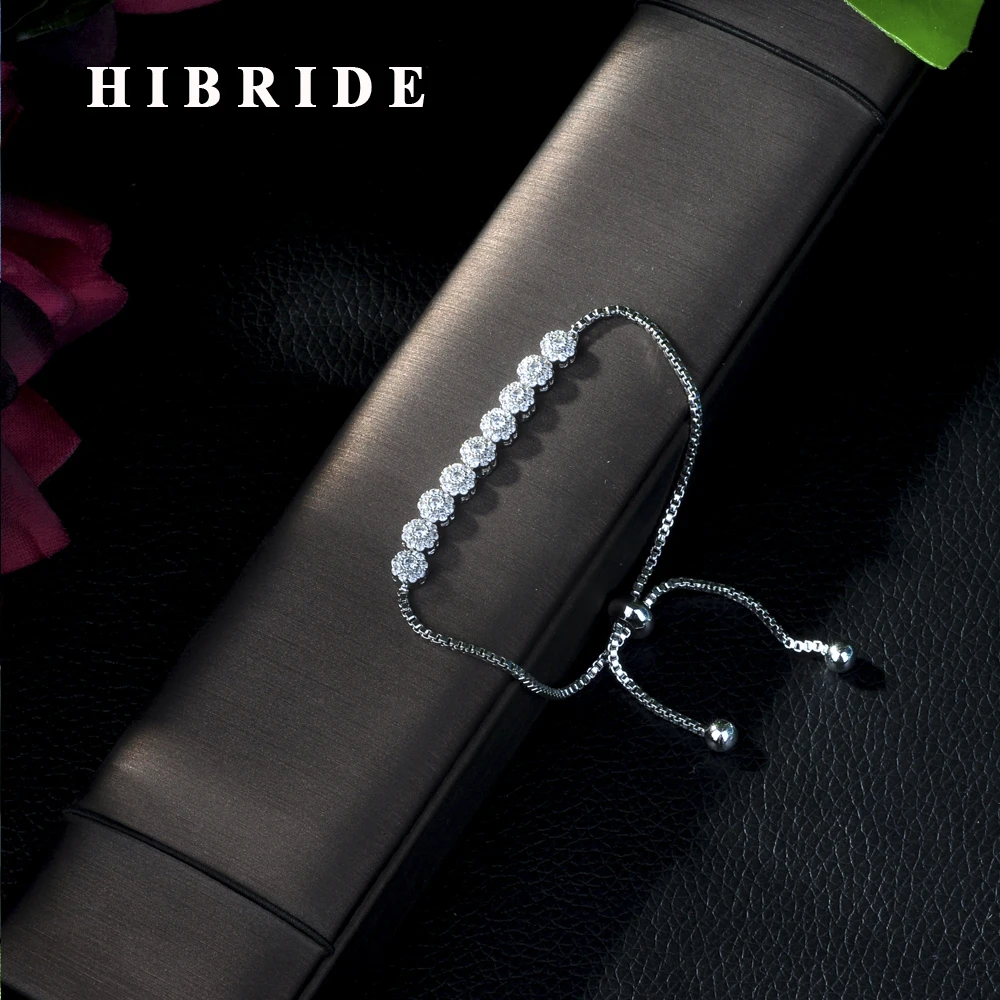 HIBRIDE изящный Серебряный цветной Женский Регулируемый браслет багет шармы многослойный кубический циркон браслет для свадьбы
HIBRIDE изящный Серебряный цветной Женский Регулируемый браслет багет шармы многослойный кубический циркон браслет для свадьбы