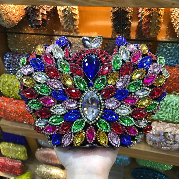 women blue Crystal Evening Bags colorful Clutch mini night purse lady day Clutches Bridal Wedding Handbags Purses Party Bag
women blue Crystal Evening Bags colorful Clutch mini night purse lady day Clutches Bridal Wedding Handbags Purses Party Bag