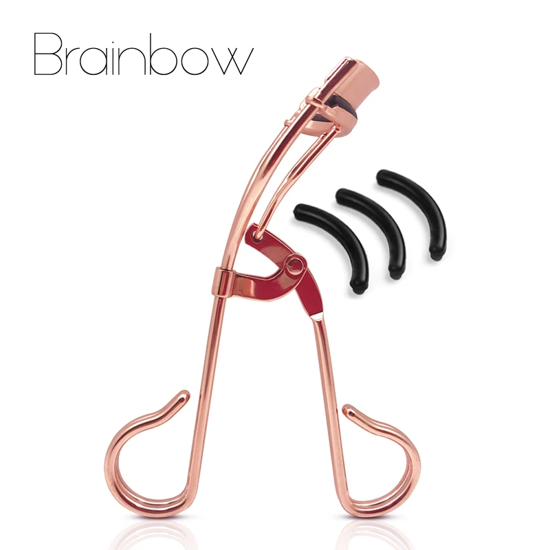 Brainbow 1 шт. розовое золото бигуди для ресниц модные Профессиональные ручек