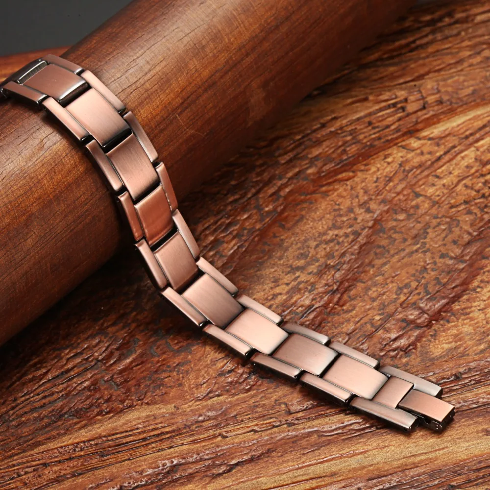 WelMag Vintage Copper Magnetic Bracelet for Men / Women 2 Row Magnet Bio Energy Healing Bangles Fashion Jewelry Male Wristband
WelMag Vintage Copper Magnetic Bracelet for Men / Women 2 Row Magnet Bio Energy Healing Bangles Fashion Jewelry Male Wristband