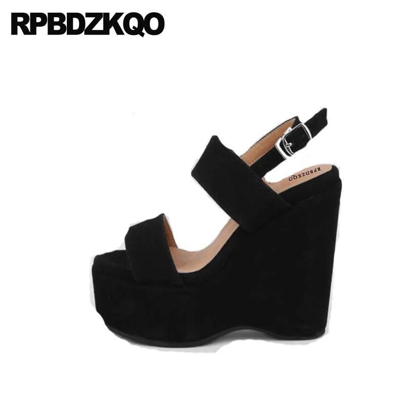 Shoes Pumps Open Toe Slingback Luxury Strap 2021 Designer Women Wedge Sandals High Heels Platform Genuine Leather Suede Black
Shoes Pumps Open Toe Slingback Luxury Strap 2021 Designer Women Wedge Sandals High Heels Platform Genuine Leather Suede Black