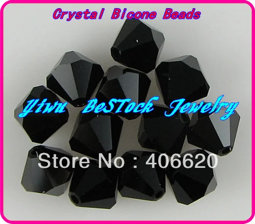 Free Shipping, 720pcs/Lot 4mm black color Chinese Top Quality Crystal Bicone Beads
Free Shipping, 720pcs/Lot 4mm black color Chinese Top Quality Crystal Bicone Beads