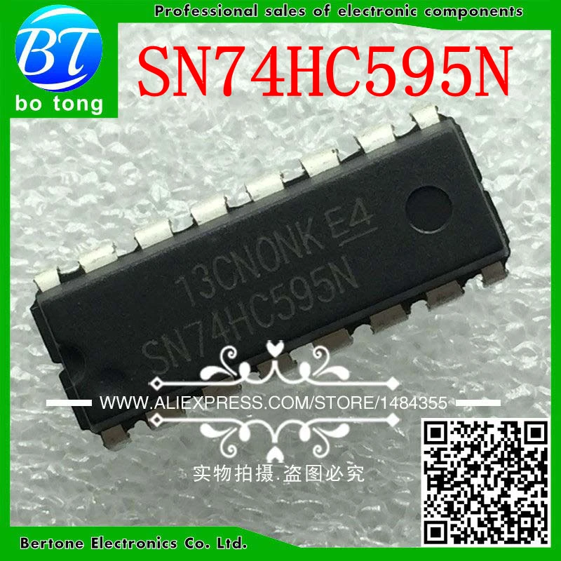 20 шт. SN74HC595N DIP16 SN74HC595 DIP 74HC595N 74HC595 новая и оригинальная интегральная схема
20 шт. SN74HC595N DIP16 SN74HC595 DIP 74HC595N 74HC595 новая и оригинальная интегральная схема
