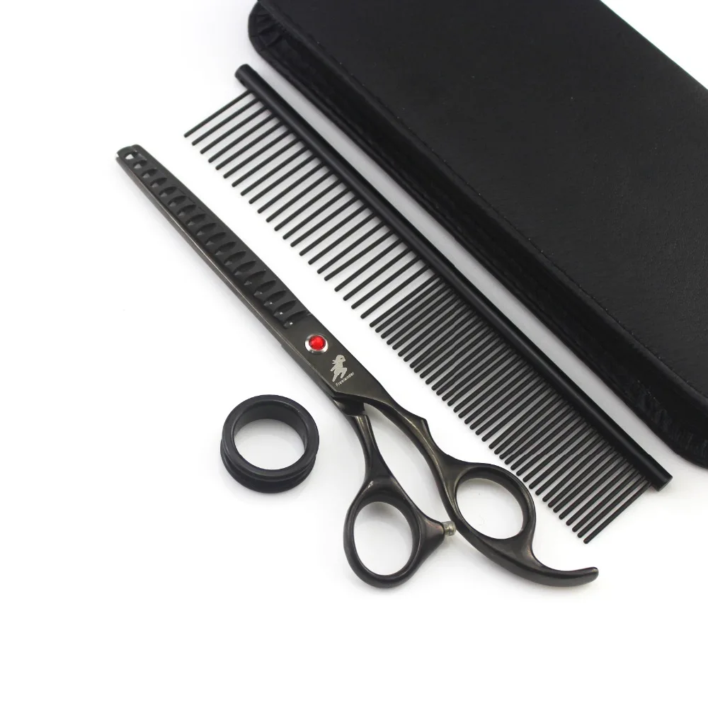 Freelander Japanese Stainless Steel High Quality7.0 inch Stainless Steel Animal Thinning Scissors for Dogs Nursing Thinning Rate
Freelander Japanese Stainless Steel High Quality7.0 inch Stainless Steel Animal Thinning Scissors for Dogs Nursing Thinning Rate