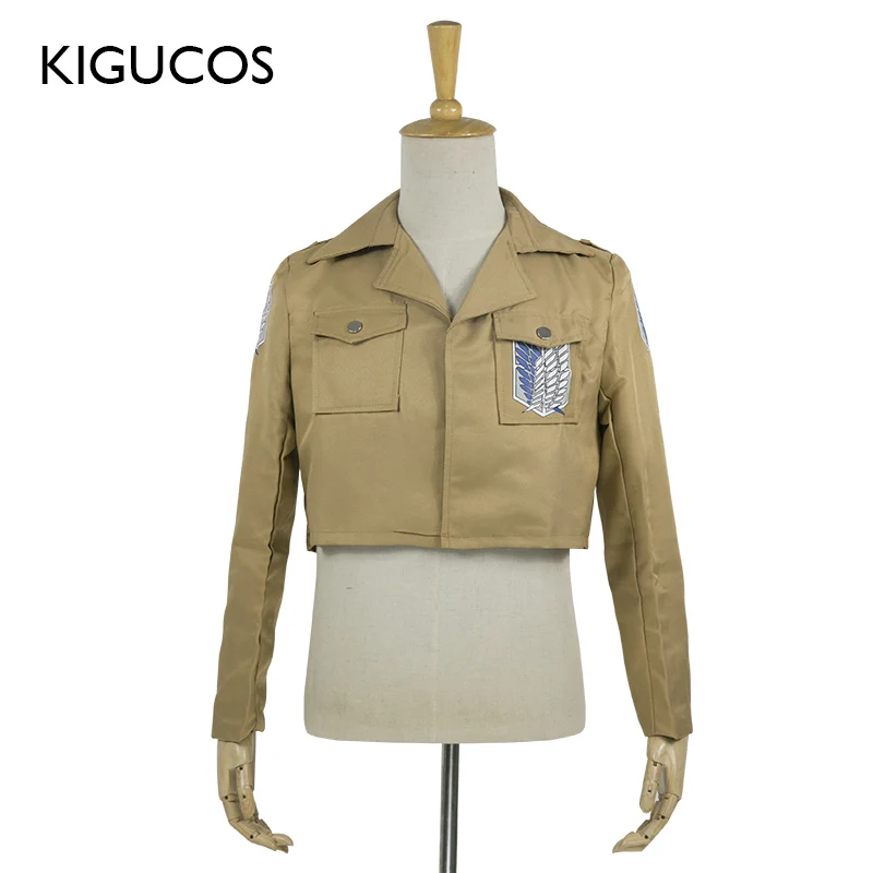 KIGUCOS скаутский легион, Атака Титанов, Eren Jager костюмы для косплея, куртка в стиле аниме
KIGUCOS скаутский легион, Атака Титанов, Eren Jager костюмы для косплея, куртка в стиле аниме