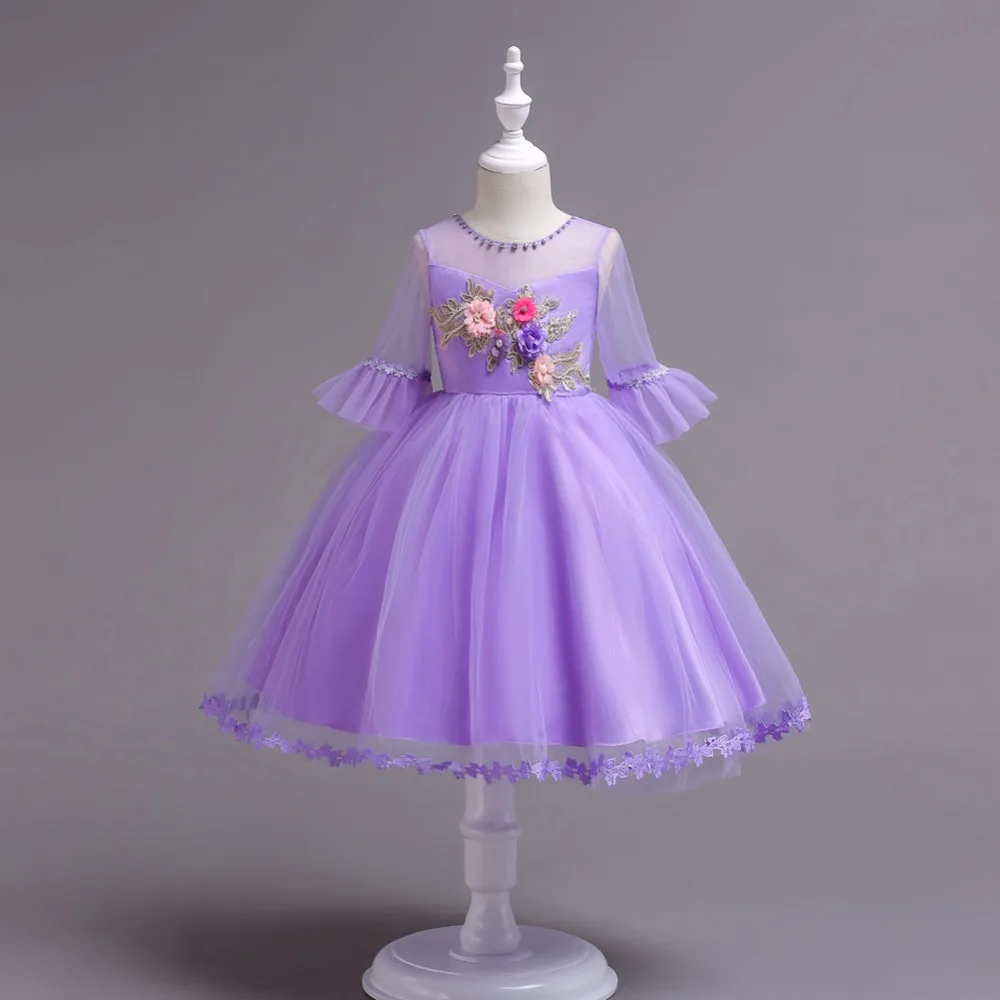 Girls Lace Dress Embroidery Children Wedding Party Dresses Kids Evening Ball Gowns Baby Clothes Birthday Christmas Gift Dress
Girls Lace Dress Embroidery Children Wedding Party Dresses Kids Evening Ball Gowns Baby Clothes Birthday Christmas Gift Dress