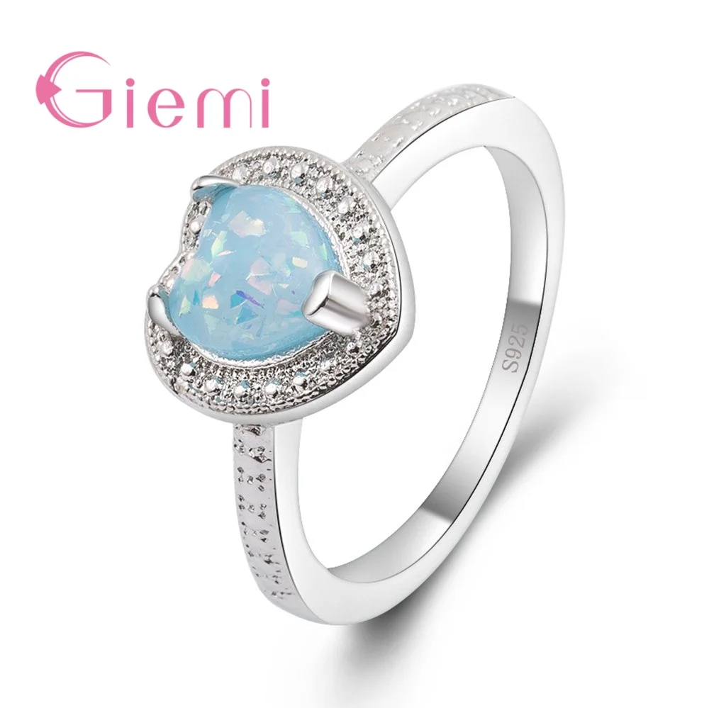 Lovely Rainbow Heart Fire Opal Rings Top Quality Birthstone 925 Sterling Silver Jewelry for Women Girls Engagement Gifts
Lovely Rainbow Heart Fire Opal Rings Top Quality Birthstone 925 Sterling Silver Jewelry for Women Girls Engagement Gifts