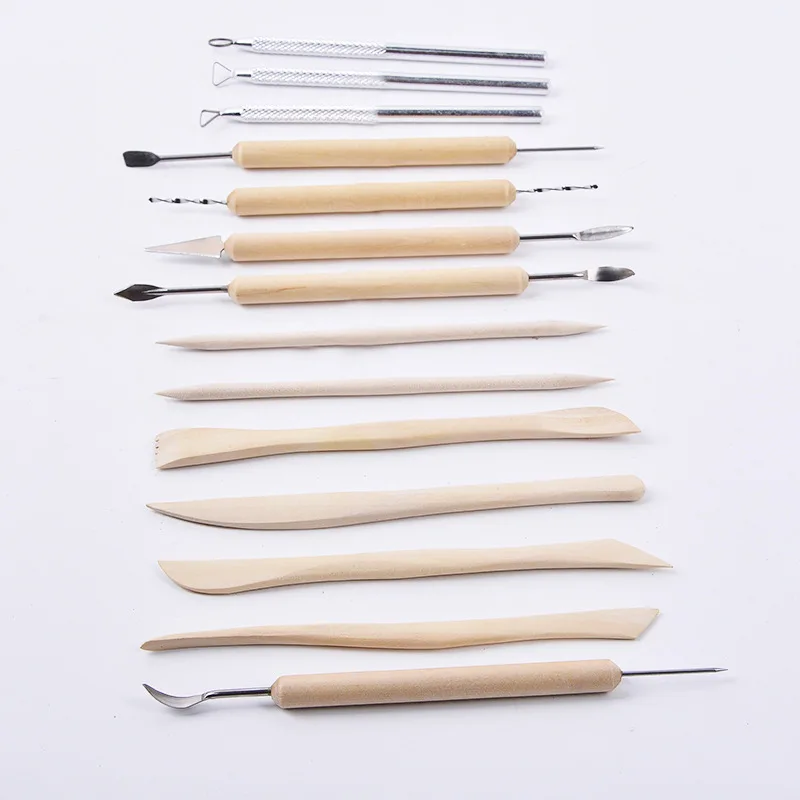 Painting 14 pieces set of hardcover combination sculpture soft clay clay production toolkit beginner art supplies
Painting 14 pieces set of hardcover combination sculpture soft clay clay production toolkit beginner art supplies
