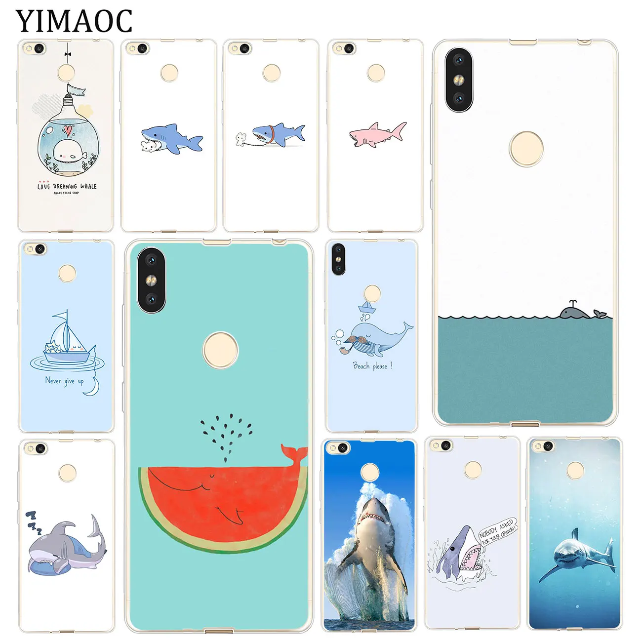 Мягкий чехол для Xiaomi MI Redmi 8A 7A 6A 5A 4X Note 8 7 6 Pro 5 Plus|Бамперы| |