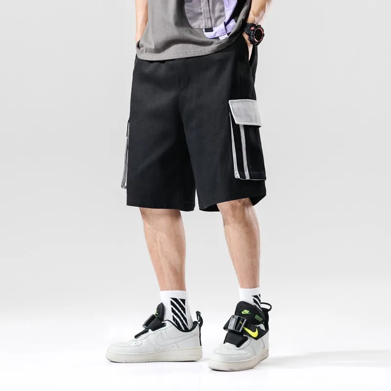 Men Color Block Multi Pockets Cargo Baggy Shorts Men Hip Hop Streetwear Casual Short Pants 2019 Summer Male Shorts Trousers Men
Men Color Block Multi Pockets Cargo Baggy Shorts Men Hip Hop Streetwear Casual Short Pants 2019 Summer Male Shorts Trousers Men