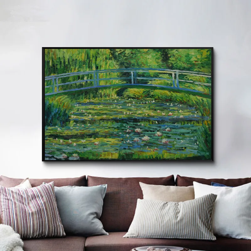 The world famous paintings Monet lotus100% hand-painted flower paintings Abstract pictures for living room decoration picture
The world famous paintings Monet lotus100% hand-painted flower paintings Abstract pictures for living room decoration picture