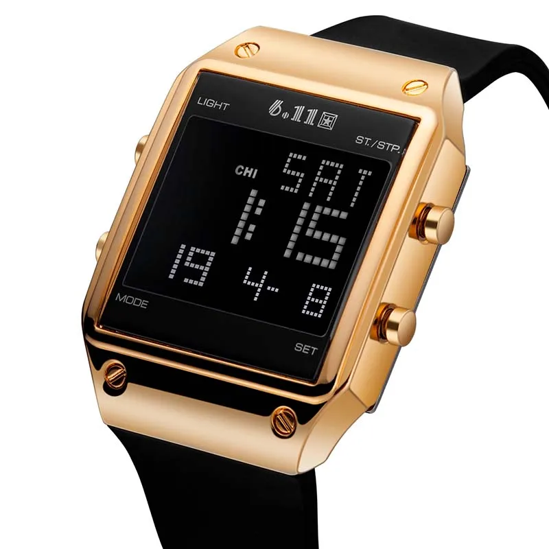 Men Sport Casual LED Watches Men's Digital Clock Man Army Military Silicone Wrist Watch Clock Hodinky Ceasuri Relogio Masculino
Men Sport Casual LED Watches Men's Digital Clock Man Army Military Silicone Wrist Watch Clock Hodinky Ceasuri Relogio Masculino