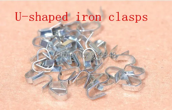Ear headphones shell wire fixed Headphone repair parts and materials production U-shaped iron clasps Line card bit
Ear headphones shell wire fixed Headphone repair parts and materials production U-shaped iron clasps Line card bit