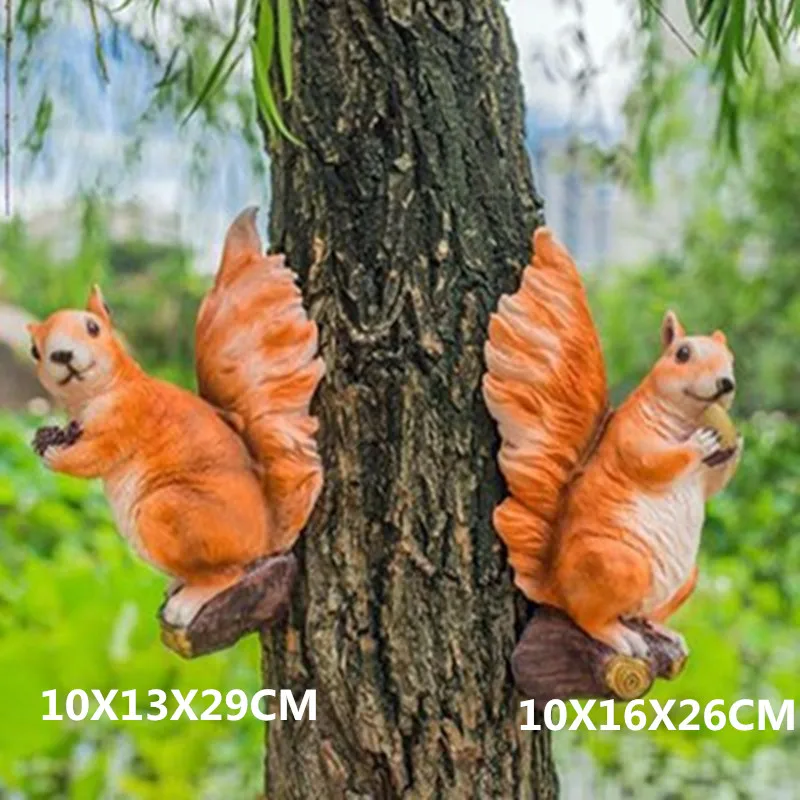 Simulation Resin Climb Tree Squirrel Figurines Craftwork Animal Decoration Creative Home Garden Furnishing Articles X1514
Simulation Resin Climb Tree Squirrel Figurines Craftwork Animal Decoration Creative Home Garden Furnishing Articles X1514