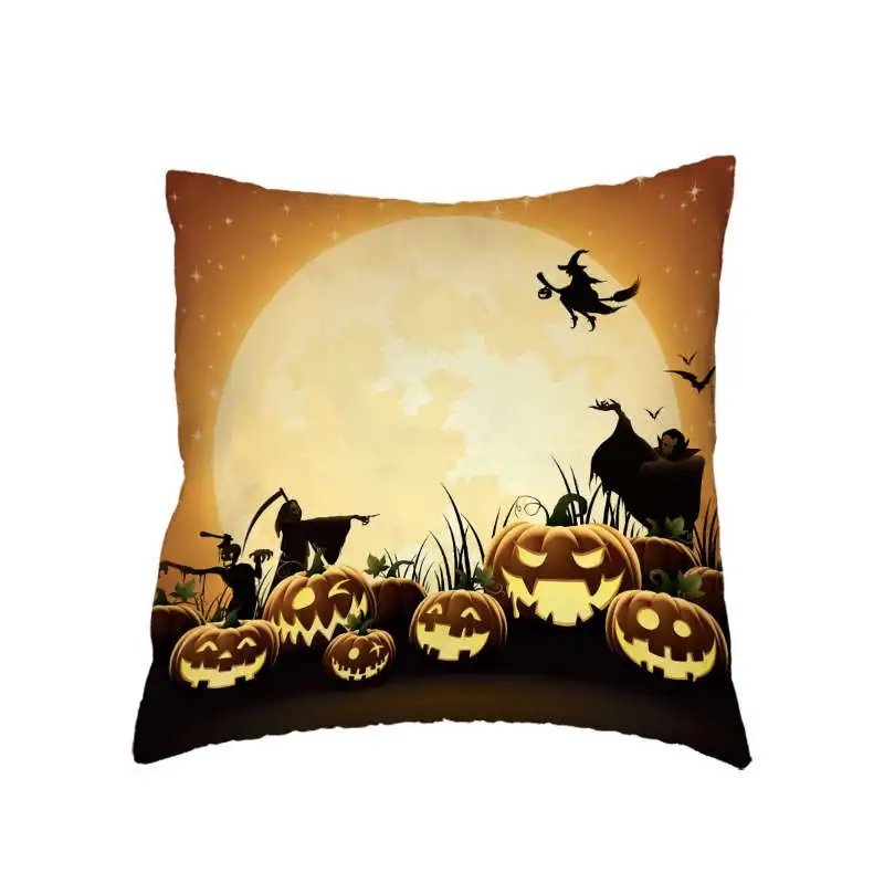 2018 Latest Holiday Halloween Home Party Decoration Pillowcase Funny Pumpkin Lights Ghost Pattern Holiday Gift Cushion Cover
2018 Latest Holiday Halloween Home Party Decoration Pillowcase Funny Pumpkin Lights Ghost Pattern Holiday Gift Cushion Cover