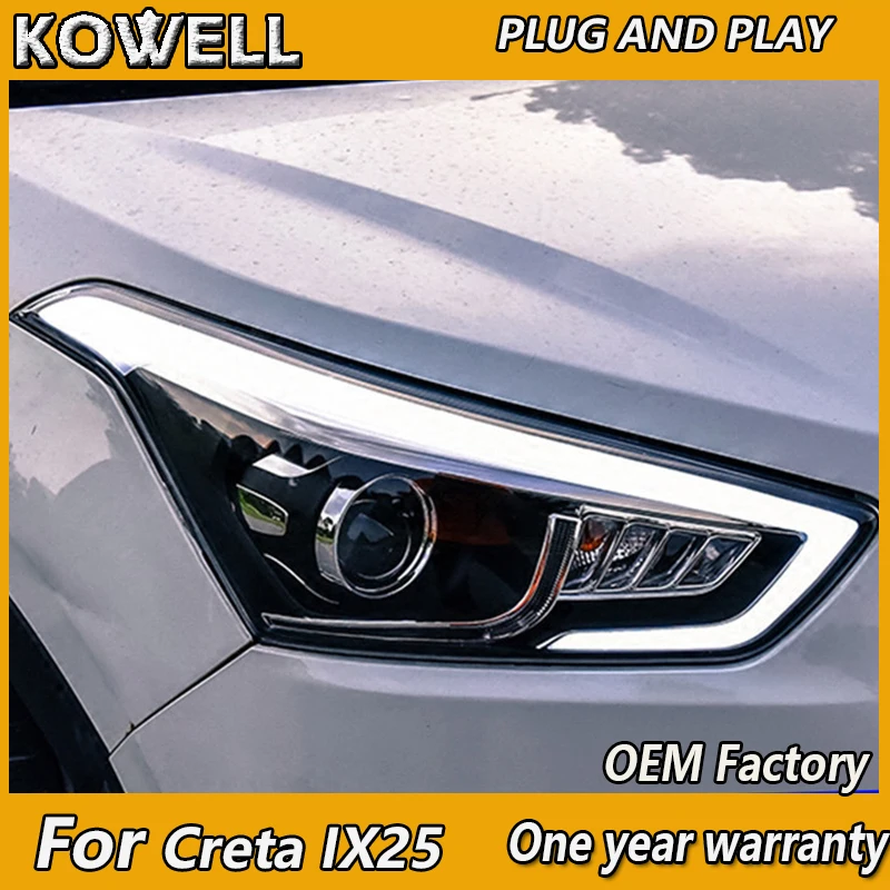 Автомобильный Стайлинг KOWELL для hyundai ix25 головсветильник s для hyundai Creta светодиодный налобный фонарь ангельский глаз светодиодный DRL передсвет...
Автомобильный Стайлинг KOWELL для hyundai ix25 головсветильник s для hyundai Creta светодиодный налобный фонарь ангельский глаз светодиодный DRL передсвет...