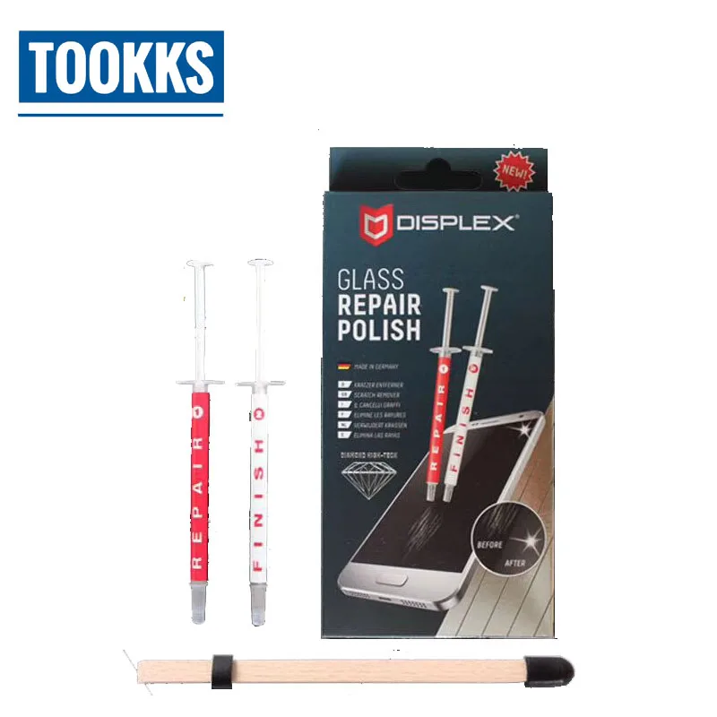 DISPLEX Display Polishing Cream LCD Screen Scratch Repair Paste For Phone Table Computer TV MP3 Screen Scratches Repairing
DISPLEX Display Polishing Cream LCD Screen Scratch Repair Paste For Phone Table Computer TV MP3 Screen Scratches Repairing