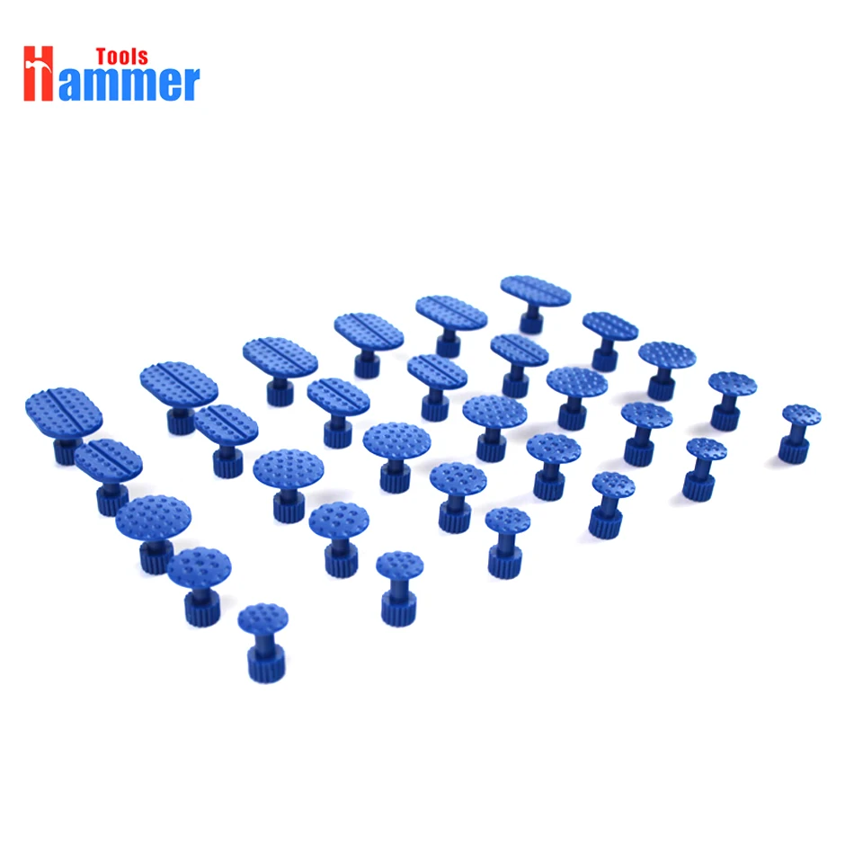 30Pcs Auto Body Dent Repair Tool Pulling Tabs Car Removal Kit Glue car KING Tab | Инструменты