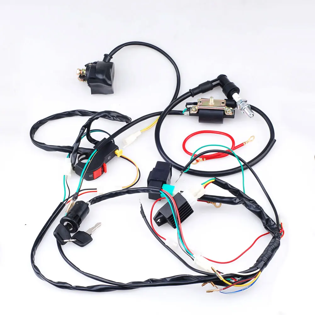 Hot Motorcycle Motorbike Full Electrics Wiring Harness Coil CDI Stator Ignition for 50CC-110CC ATV Bike JLD
Hot Motorcycle Motorbike Full Electrics Wiring Harness Coil CDI Stator Ignition for 50CC-110CC ATV Bike JLD