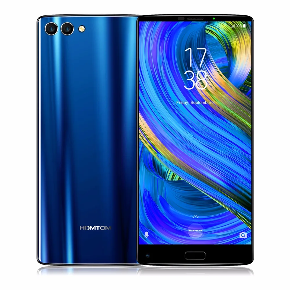 5 99 "HOMTOM S9 плюс смартфонов mtk6750t восемь ядер 4G RAM 64 Встроенная память мобильных