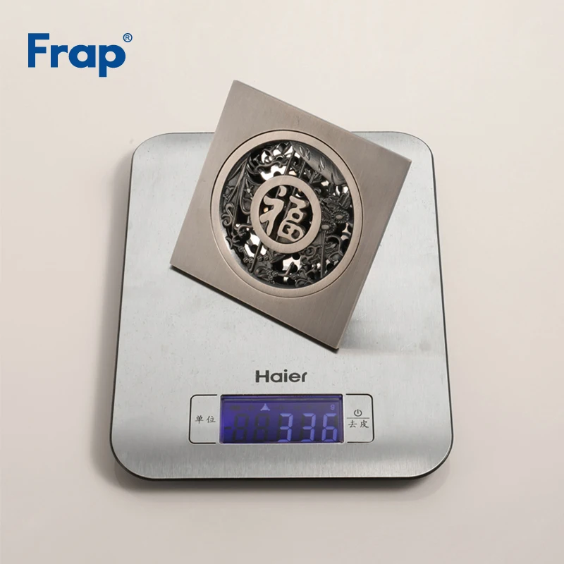 Frap Drains Chinese Art Carved Bathroom Shower Floor Drain Waste Brushed Drainer Anti-odor Bathroom Floor Cover Stopper Y38076
Frap Drains Chinese Art Carved Bathroom Shower Floor Drain Waste Brushed Drainer Anti-odor Bathroom Floor Cover Stopper Y38076