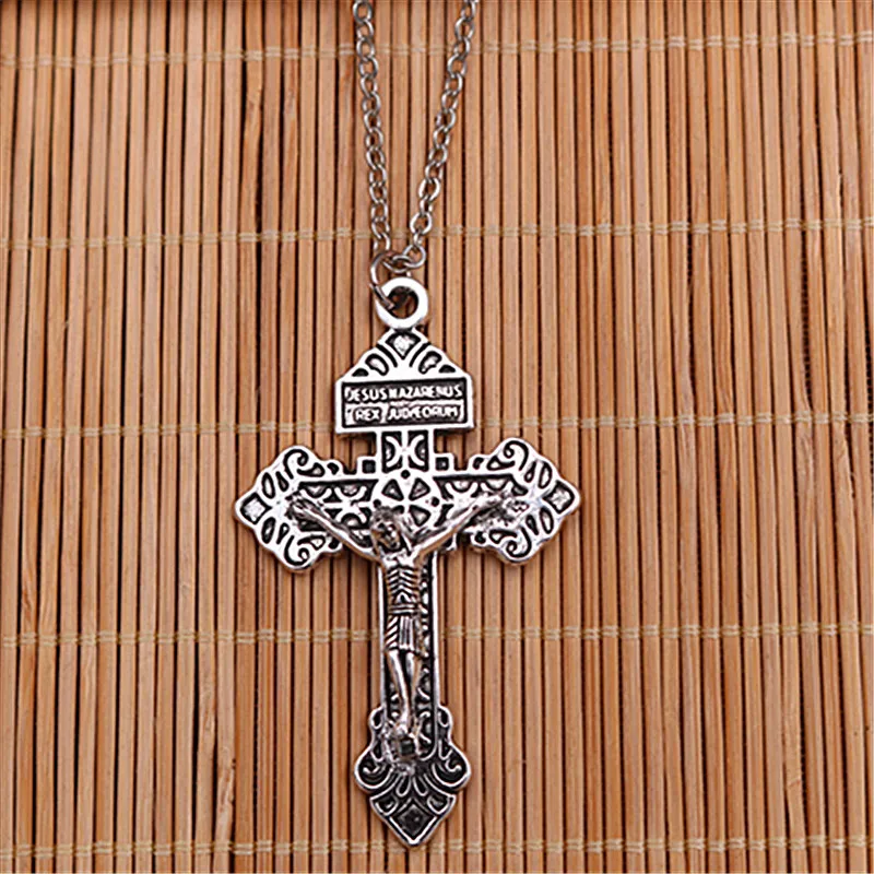 WKOUD 1pc Silver Color Bible Cross Alloy Pendant Religious Simple DIY Handmade Jewelry Metal Necklace Findings A1592
WKOUD 1pc Silver Color Bible Cross Alloy Pendant Religious Simple DIY Handmade Jewelry Metal Necklace Findings A1592