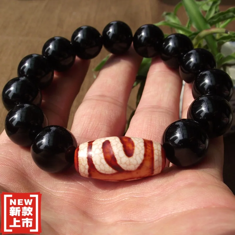 Fengshui защитные бусины дзи из натурального камня натуральный амулет талисман