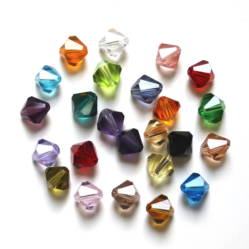 StreBelle AAA Multi Colors 6mm Bicone Shape Bead 5301 Crystal Glass DIY Loose Beads 100pcs
StreBelle AAA Multi Colors 6mm Bicone Shape Bead 5301 Crystal Glass DIY Loose Beads 100pcs