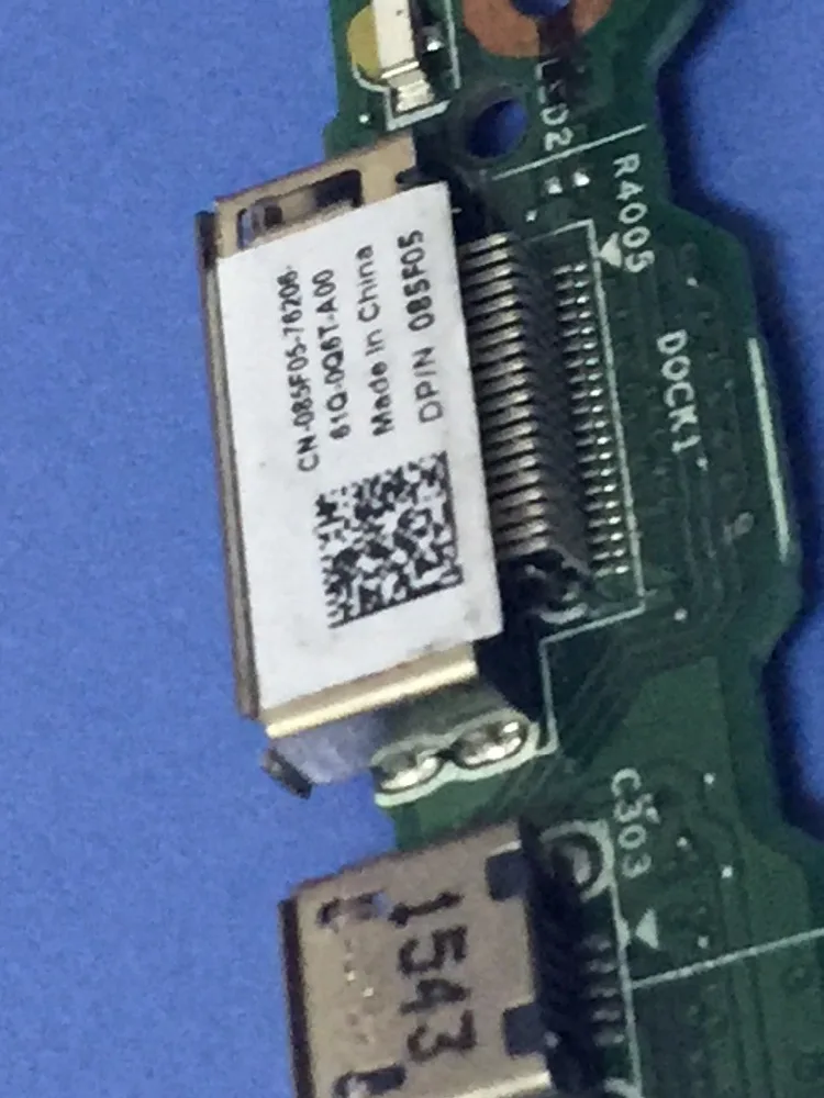 Original FOR DELL Latitude 10 DLP10 SWITCH BOARD ST2 Power Board CN-085F05 085F05 85F05 fully tested
Original FOR DELL Latitude 10 DLP10 SWITCH BOARD ST2 Power Board CN-085F05 085F05 85F05 fully tested