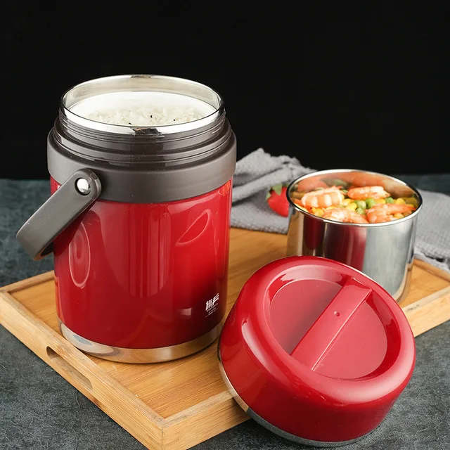 2019 Thermos Food Container Lunch Box Heated Portable Stainless Steel Lunch Box 2L Thermos Flask Container for Food Bento Box
2019 Thermos Food Container Lunch Box Heated Portable Stainless Steel Lunch Box 2L Thermos Flask Container for Food Bento Box