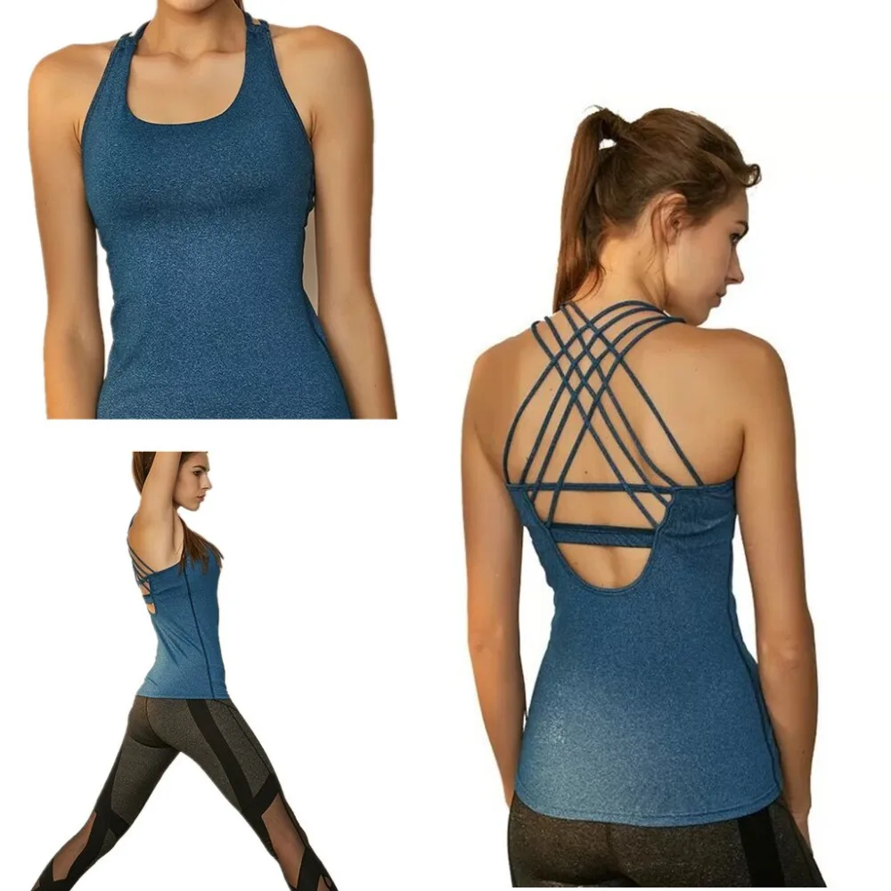 Sexy Women Tank Tops Sport Bra Vest 2 in 1 Bras Running Jogging Exercise Fitness Vest Gym Wear Training Outdoor Quick Drying NEW
Sexy Women Tank Tops Sport Bra Vest 2 in 1 Bras Running Jogging Exercise Fitness Vest Gym Wear Training Outdoor Quick Drying NEW