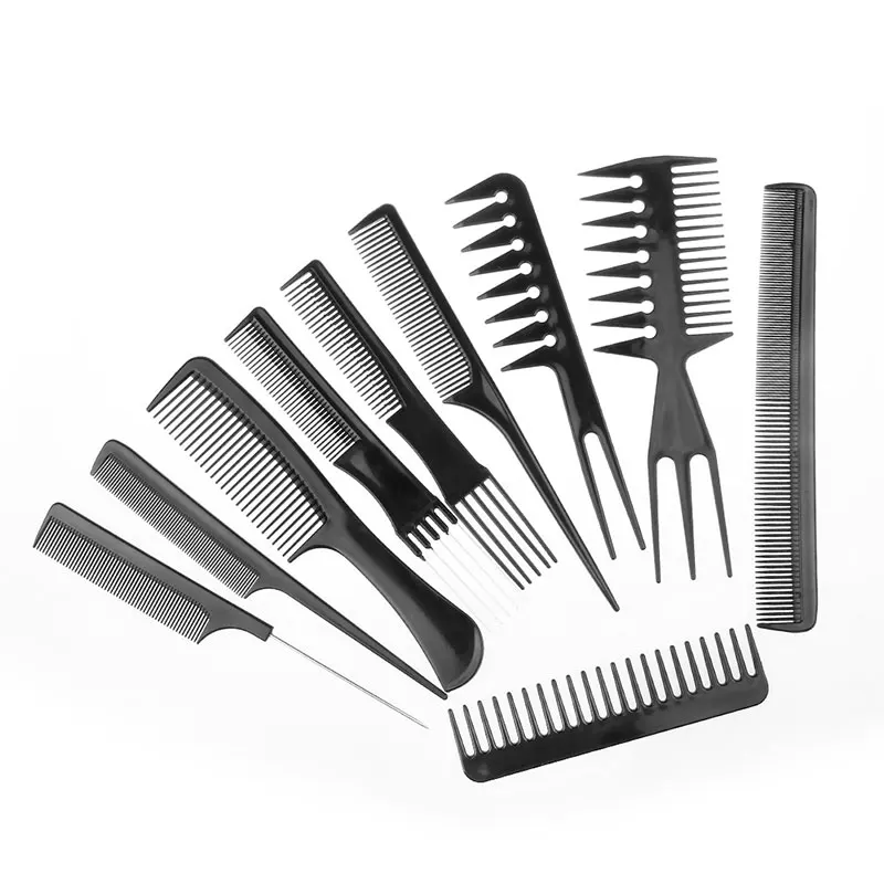 Dropshipping 10 pcs Professional Hair Comb Anti-static Barbershop Style Makeup Brush Salon Products Home DIY Hair Styling Tools
Dropshipping 10 pcs Professional Hair Comb Anti-static Barbershop Style Makeup Brush Salon Products Home DIY Hair Styling Tools