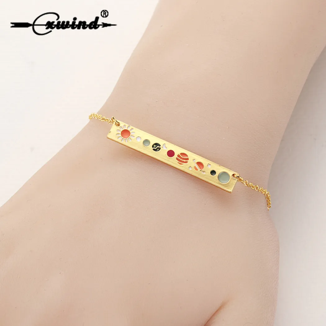 Cxwind Fashion Adjustable Chain Bracelet Bangle for Women Cuff Geometric Bar Rose Gold Color Bracelets Jewelry Pulseira Feminia
Cxwind Fashion Adjustable Chain Bracelet Bangle for Women Cuff Geometric Bar Rose Gold Color Bracelets Jewelry Pulseira Feminia