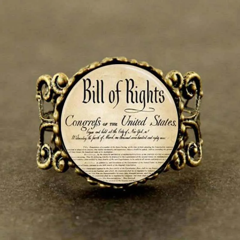 Steampunk Bill Of Rights Ten Ammendments Constitution Patriotic American Art Ring men women vintage
Steampunk Bill Of Rights Ten Ammendments Constitution Patriotic American Art Ring men women vintage