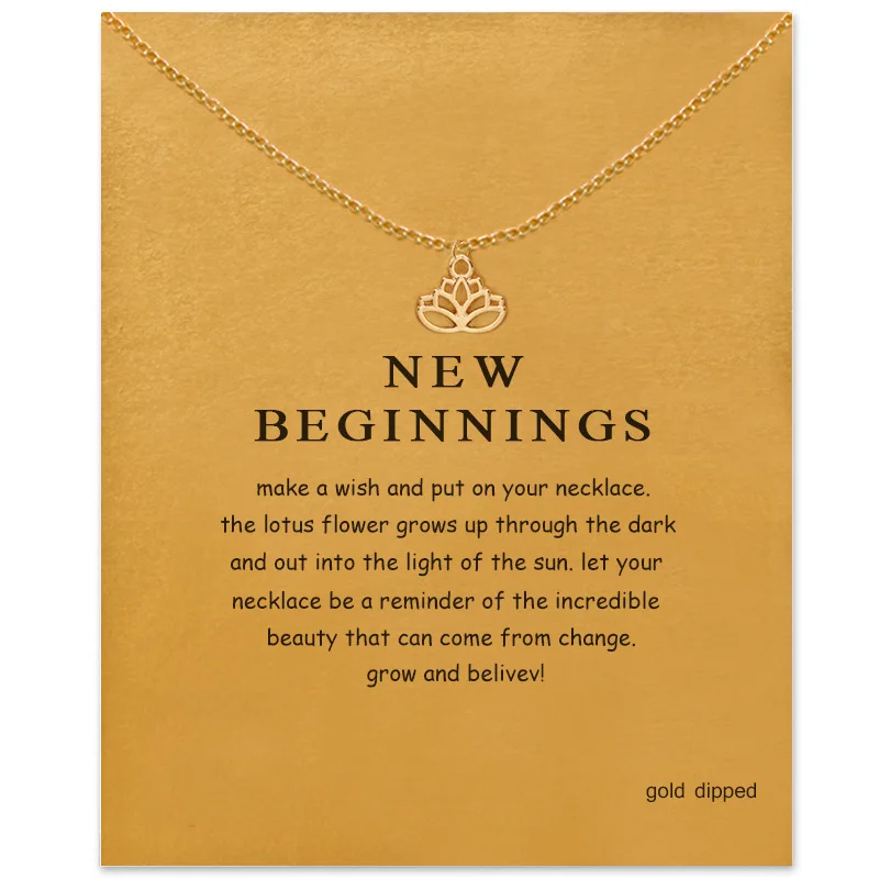 Trendy Buddhism Lotus Pendant Necklace For Women Minimalist Gold Color Chain Choker Necklaces Valentine's Day Gift Card
Trendy Buddhism Lotus Pendant Necklace For Women Minimalist Gold Color Chain Choker Necklaces Valentine's Day Gift Card