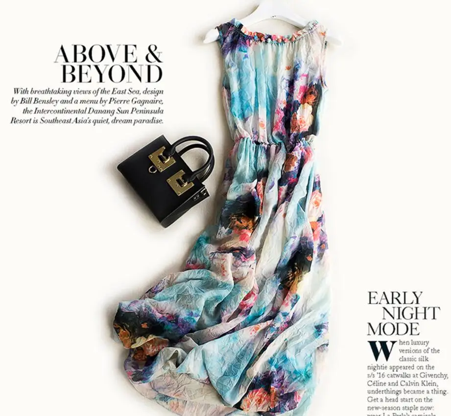 New Summer Beach Dress Chiffon Women Print Blue dress Elegant Natural Fabric High Quality Hot Selling Free Shipping
New Summer Beach Dress Chiffon Women Print Blue dress Elegant Natural Fabric High Quality Hot Selling Free Shipping