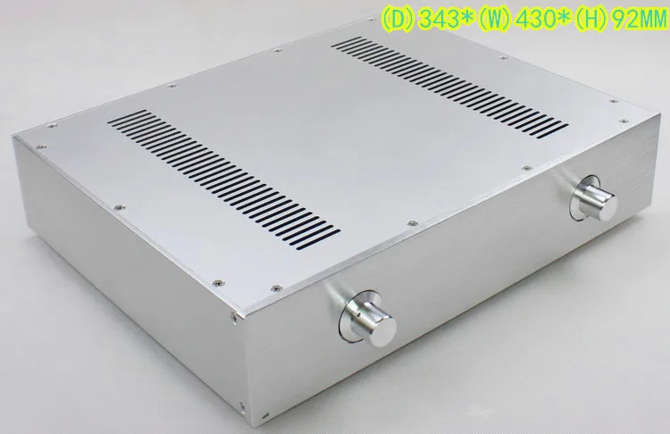 2019 Newly Listed WA59 Silver Aluminum Enclosure Amplifier Tube Amplifier Chassis / AMP Case Box
2019 Newly Listed WA59 Silver Aluminum Enclosure Amplifier Tube Amplifier Chassis / AMP Case Box