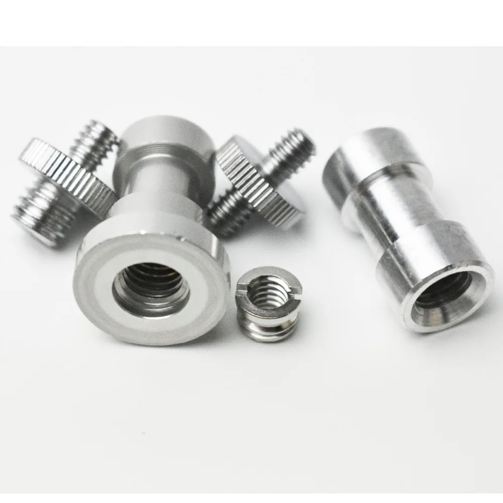 5 in 1 screws 1/4 to 3/8 Male to Female Adapter Screw for Tripod Ball Head Monopod Flash Light Stand Mount camera Accessories
5 in 1 screws 1/4 to 3/8 Male to Female Adapter Screw for Tripod Ball Head Monopod Flash Light Stand Mount camera Accessories