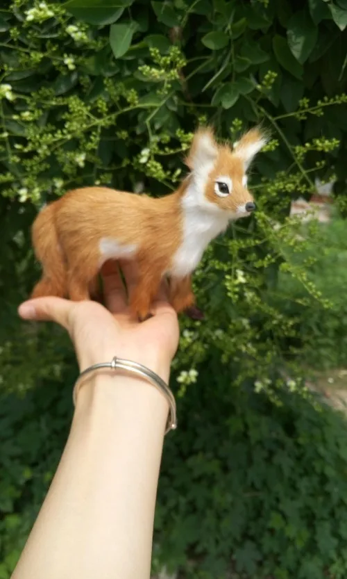 simulation brown fox toy lifelike 15x12cm cute fox model ,prop,home decoration gift t296
simulation brown fox toy lifelike 15x12cm cute fox model ,prop,home decoration gift t296