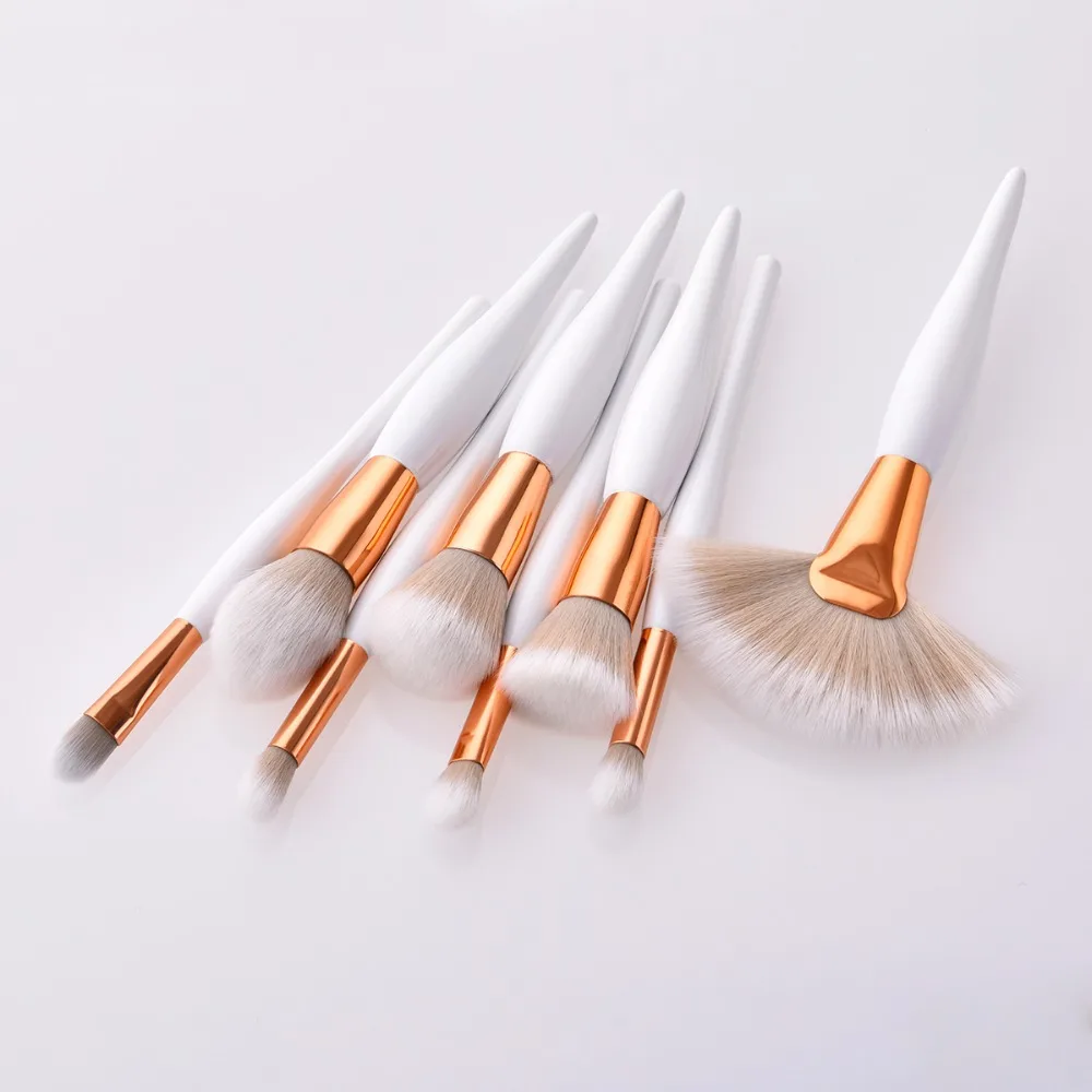 Набор кистей для макияжа Pro 8 шт. ресниц Brochas Maquillaje тонкая кисть основы Кисть