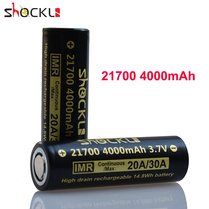 Литий ионная батарея Shockli 21700 4000 мач 3 7 в 30 а литиевая разрядка для электрического