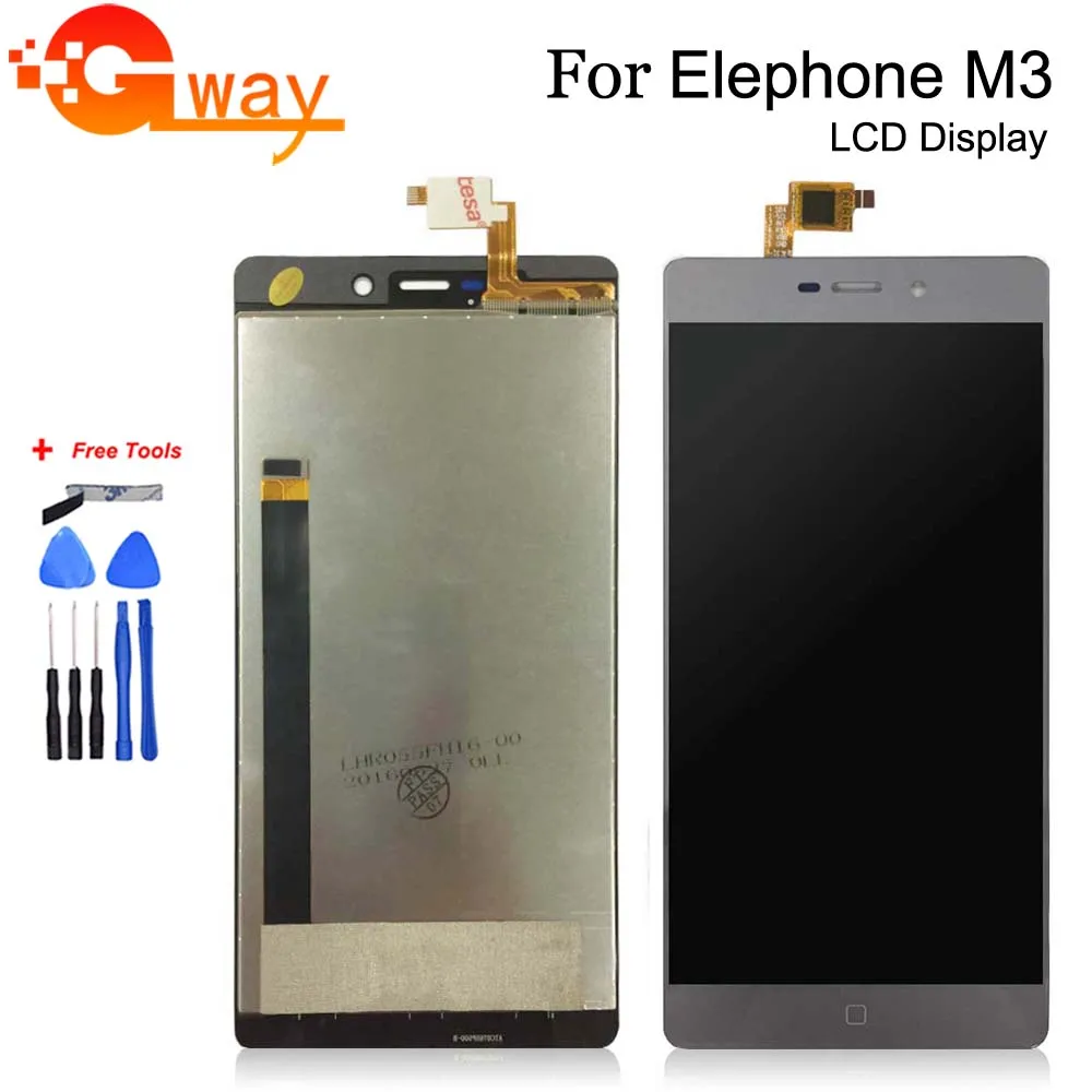 100% Tested For Elephone M3 LCD Display and Touch Screen Assembly Repair Part 5.5 inch Mobile Accessories +Free Tools
100% Tested For Elephone M3 LCD Display and Touch Screen Assembly Repair Part 5.5 inch Mobile Accessories +Free Tools