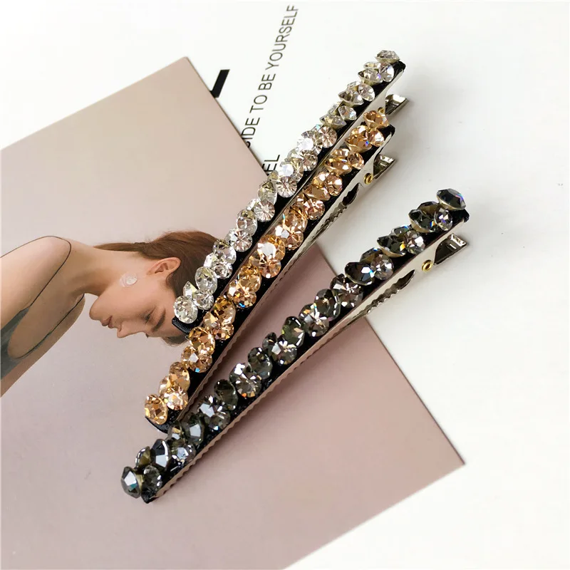 Small fresh Rhinestone zircon Hair Barrette Hair Clip Hairpin Girls Shining Crystal Hair Accessories Women Headdress Wholesale
Small fresh Rhinestone zircon Hair Barrette Hair Clip Hairpin Girls Shining Crystal Hair Accessories Women Headdress Wholesale