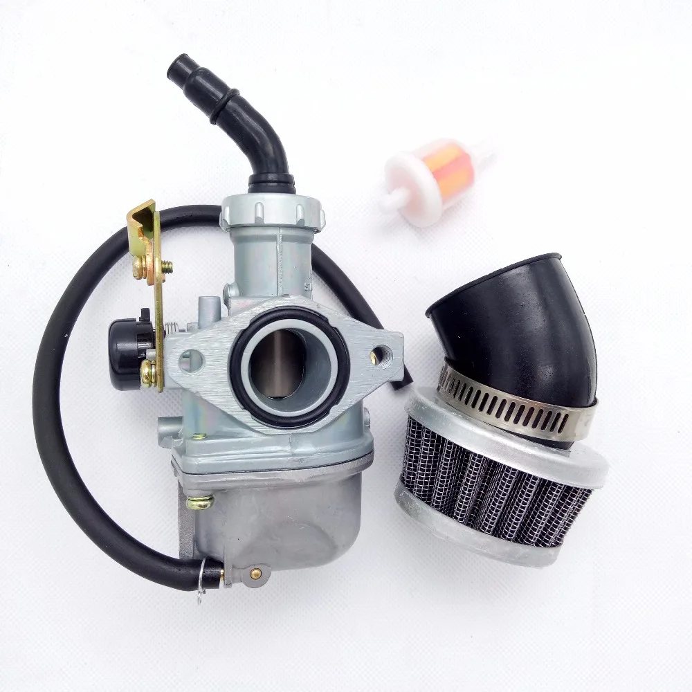 Новый карбюратор PZ21 с воздушным фильтром 50 70 90 110 125 cc TAOTAO 20 мм кабель дроссель|125
