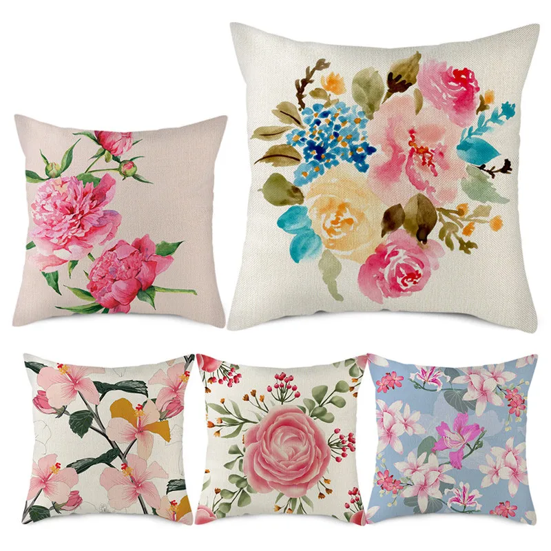 Fuwatacchi Vintage Style Flowers Prints Cushion Cover Linen Cotton Throw Pillow Car Home Decoration Decorative Pillowcase New
Fuwatacchi Vintage Style Flowers Prints Cushion Cover Linen Cotton Throw Pillow Car Home Decoration Decorative Pillowcase New