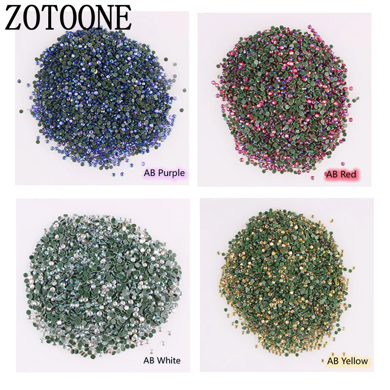 ZOTOONE 1440 шт./упаковка, золотые стразы с плоским основанием 2-3 мм, искусственные кристаллы, 3D кристаллы для ногтей, сделай сам, блестящие Алмазн...
ZOTOONE 1440 шт./упаковка, золотые стразы с плоским основанием 2-3 мм, искусственные кристаллы, 3D кристаллы для ногтей, сделай сам, блестящие Алмазн...
