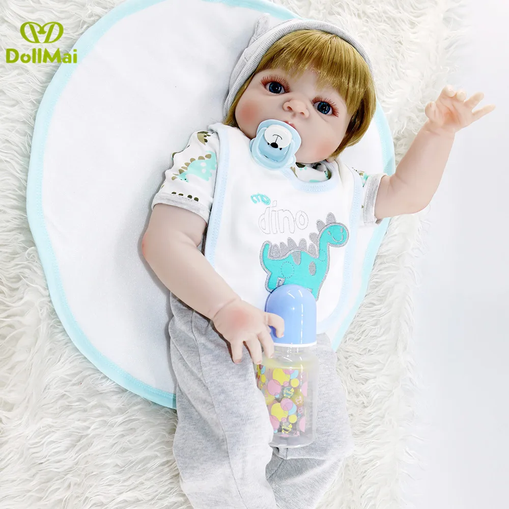 Bebes reborn corpo de silicone inteiro 23"57cm full body silicone reborn baby boy dolls toys for children gift can bathe bonecas
Bebes reborn corpo de silicone inteiro 23"57cm full body silicone reborn baby boy dolls toys for children gift can bathe bonecas