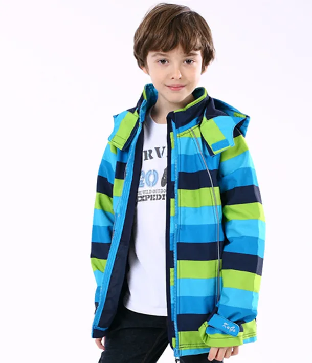 Детская одежда коллекции 2016 года открытая флисовая куртка водонепроницаемая