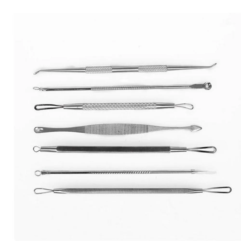 7Pcs Acne Blemish Needle Pimple Spot Extractor Blackhead Remover Cleaner Tools Feminine Hygiene Product for Health Care Supplies
7Pcs Acne Blemish Needle Pimple Spot Extractor Blackhead Remover Cleaner Tools Feminine Hygiene Product for Health Care Supplies