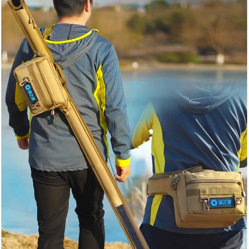 Multi Functional Fishing Bags Portable Fishing Rod Bag Zipped Fishing Tackle Bags Lure Outdoor Fishing Waist Pack XA77G
Multi Functional Fishing Bags Portable Fishing Rod Bag Zipped Fishing Tackle Bags Lure Outdoor Fishing Waist Pack XA77G